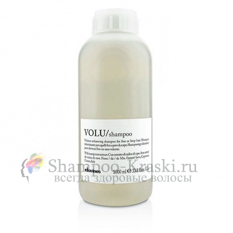 Шампунь для придания объема волосам - Davines Essential Haircare Volu Shampoo 1000 мл