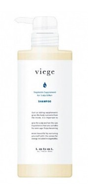 Шампунь восстанавливающий для волос и кожи головы - Lebel Viege Shampoo 600 мл