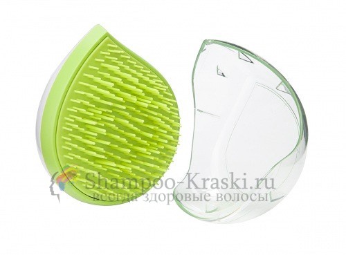 Щетка Michel Mercier компактная для нормальных волос - Travel Detangling Brush for Normal hair