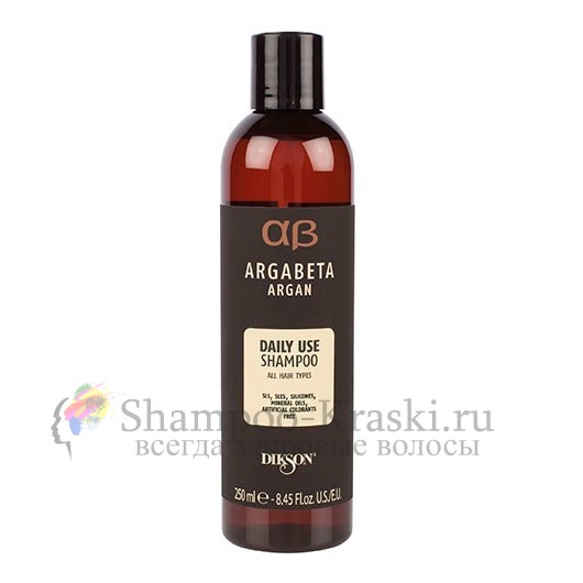 Dikson Shampoo DAILY USE / Шампунь для ежедневного использования с аргановым маслом 250 мл
