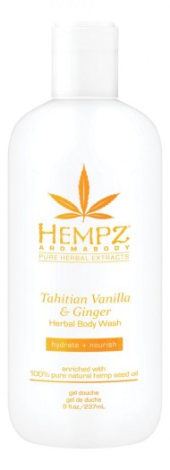 Гель для душа Hempz Tahitian Vanilla & Ginger Herbal Body Wash 237 мл.