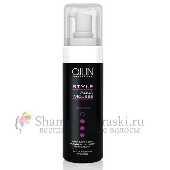 Аква мусс для укладки сильной фиксации Ollin aqua mousse strong 150 мл