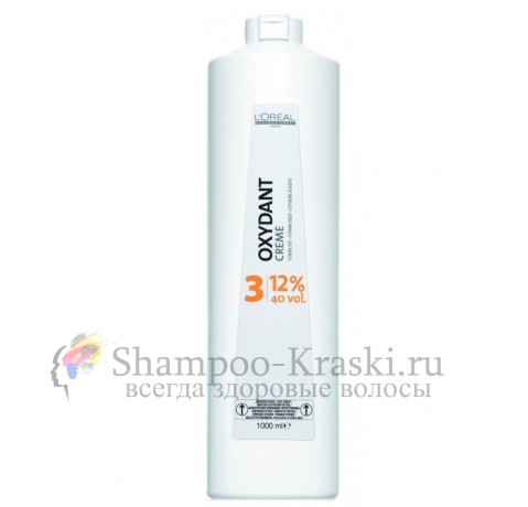 Loreal Оксидант проявитель для краски Мажирель. Oxydant Creme 12% 1000 мл