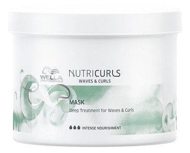 Интенсивная питающая маска для волнистых и вьющихся волос - Wella Professional Deep treatment for curls & waves 500 мл