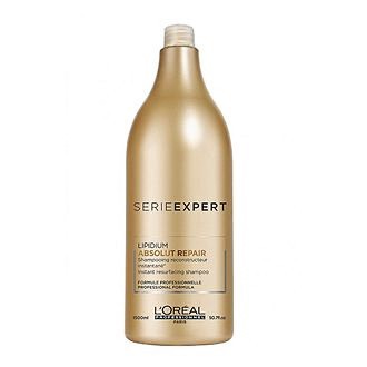 Шампунь для восстановления и укрепления ослабленных волос - Loreal Absolut Repair Shampoo (Loreal Абсолют репер шампунь) 1500 мл Шампунь для восстановления и укрепления ослабленных волос - Loreal Absolut Repair Shampoo (Loreal Абсолют репер шампунь) 1500 мл