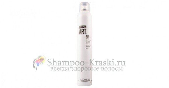Loreal Fix Air PURE спрей моментальный супер сильной фиксации (фикс.5) 400мл