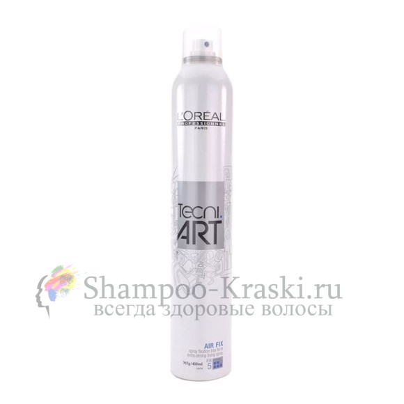 Loreal Fix Air PURE спрей моментальный супер сильной фиксации (фикс.5) 400мл