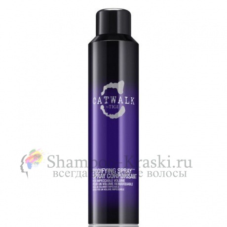 Уплотняющий спрей для придания объема волосам - Tigi Catwalk Bodifying Spray 240 мл