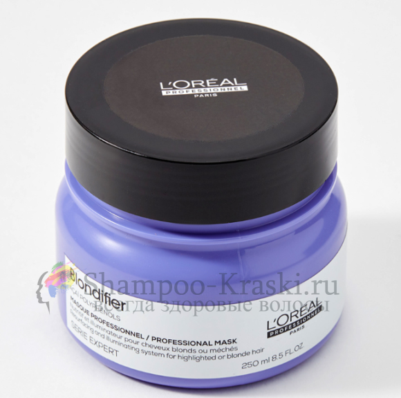 Маска для сияния осветленных и мелированных волос - Loreal Blondifier 250 мл Маска для сияния осветленных и мелированных волос - Loreal Blondifier 250 мл