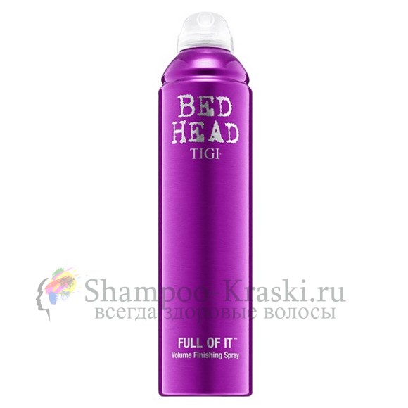 Финишный лак для сохранения объема волос - Tigi Full Of It Hair Spray 371 мл