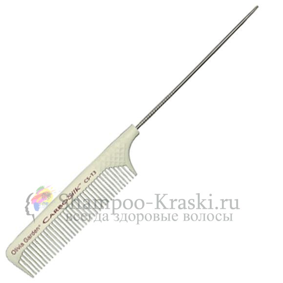 Olivia Garden Карбосилк Расческа Карбоновая для волос 230 С CS-T3