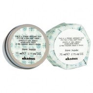 Моделирующая глина для стойкого матового финиша - Davines More inside Strong Moulding Clay 75 мл