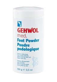 Пудра для решения проблемы влажных ног - Gehwol Med Foot Powder 100 мл Пудра для решения проблемы влажных ног - Gehwol Med Foot Powder 100 мл