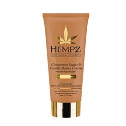 Крем питательный Hempz Cinnamon Sugar & Vanilla Butter Creme Herbal Body Butter 177 мл.