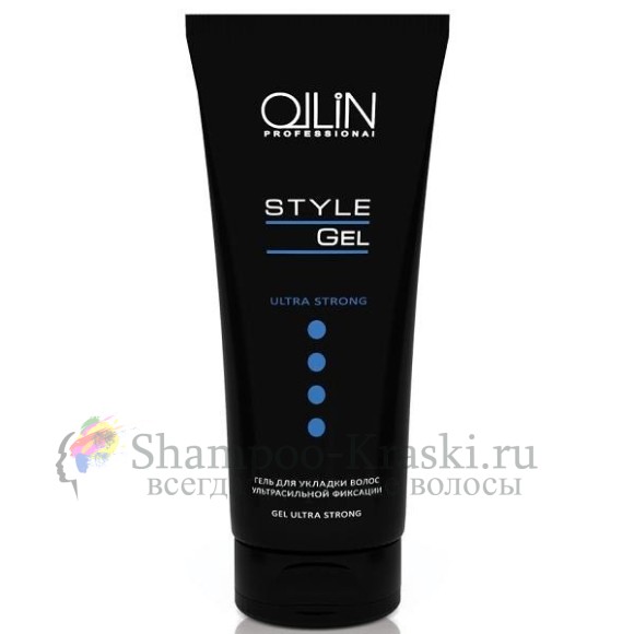 Гель для укладки волос ультрасильной фиксации Ollin gel ultra strong 200 мл