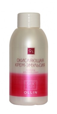 OLLIN silk touch Oxidizing Emulsion Cream 9% 30vol. Окисляющая крем-эмульсия 90мл