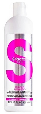 Интенсивный шампунь для волос - TIGI S Factor Serious Shampoo 750 мл Интенсивный шампунь для волос - TIGI S Factor Serious Shampoo 750 мл