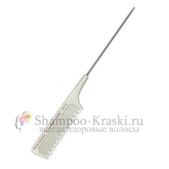 Olivia Garden Карбосилк Расческа Карбоновая для волос 230 С CS-T4