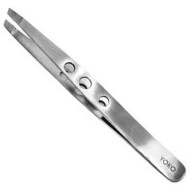 Пинцет прямой скошенный (матовый) SP 011 Yoko