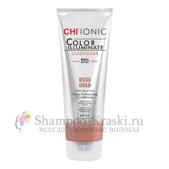 Кондиционер оттеночный Розовое золото - CHI Color Illuminate Conditioner Rose GOLD 251 мл