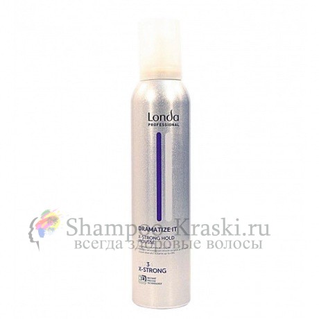 Пена для укладки экстрасильной фиксации - Londa Dramatize It Volume Mousse 250 мл