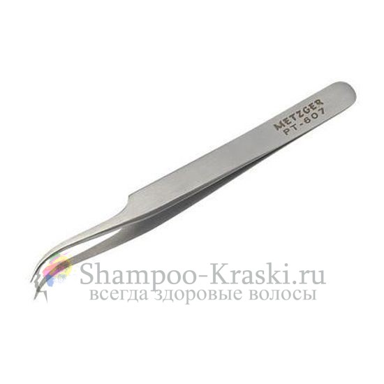 Пинцет РT-607 -D острые с углом METZGER