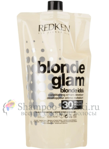 Redken Blondе Glam проявитель Blonde Idol 9%