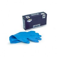 AVIORA Перчатки нитриловые Размер M 100шт