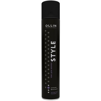 Лак для волос сильной фиксации Ollin Hairlac Strong 500 мл