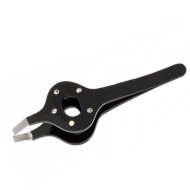 Пинцет РТ-213 (2) BL (Черный со стразами ) METZGER