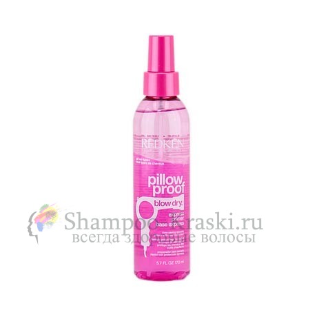 REDKEN Pillow Proof blow dry - Праймер ускоряющий сушку терма-защитный спрей 170мл