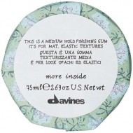 Эластик гель для матовых подвижных текстур - Davines More Inside Medium Hold Finishing Gum 75 мл