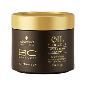 Маска Золотое сияние с Аргановым маслом - Schwarzkopf Professional BC Oil Miracle Gold Shimmer Treatment 150мл