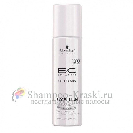 Спрей-кондиционер уплотняющий - Schwarzkopf Professional BC Excellium Plumping Spray-Conditioner 200 мл