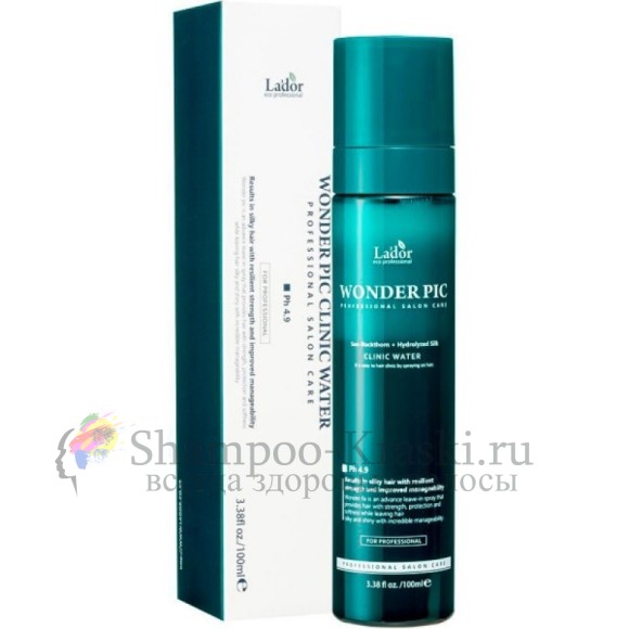 La'dor Мист для укрепления и защиты волос Wonder Pick Clinic Water pH 4.9 100мл