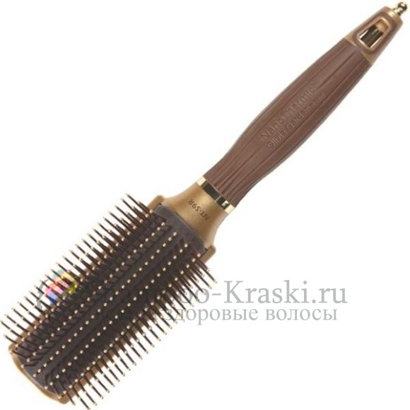Olivia Garden NANO THERMIC Щетка керамик-ион для стайлинга 9 рядов NT-S9R