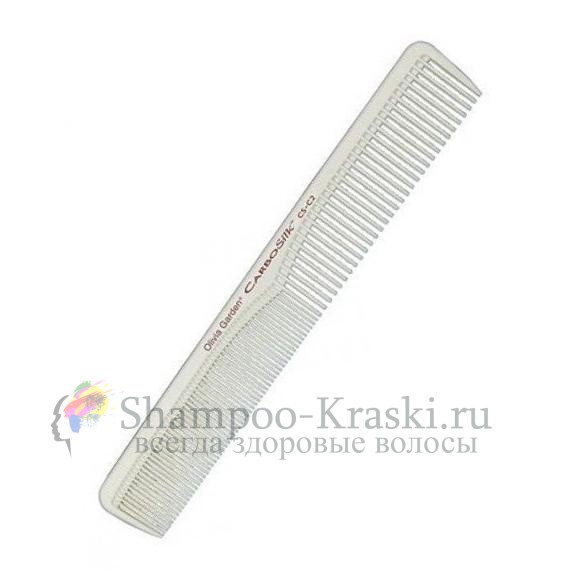 Olivia Garden Карбосилк Расческа Карбоновая №-2 для волос 230 С CS-C2