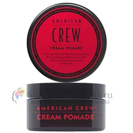 American Crew CREAM POMADE Крем-помада с легкой фиксацией и низким уровнем блеска 85гр
