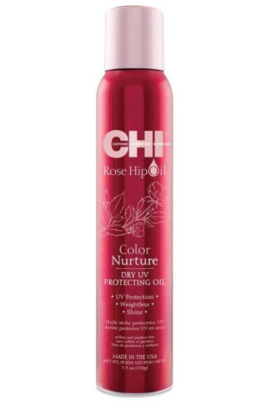 Масло защитное для волос с экстрактом лепестков дикой розы Чи - CHI Rose Hip Oil Dry UV Protecting Oil 157 мл