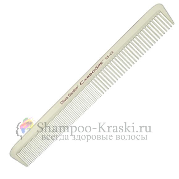 Olivia Garden Карбосилк Расческа Карбоновая №-3 для волос 230 С CS-C3