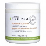 Детокс-маска увлажняющая с маслом ши и марокканской вулканической глиной - Matrix Biolage R.A.W. Re-Hydrate Clay Mask 400 мл Детокс-маска увлажняющая с маслом ши и марокканской вулканической глиной - Matrix Biolage R.A.W. Re-Hydrate Clay Mask 400 мл