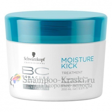 Маска интенсивное увлажнение - Schwarzkopf Professional BC Moisture Kick Treatment 200 мл