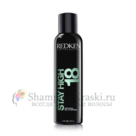 Гель-мусс для придания объема - Redken Stay High 18 150 мл