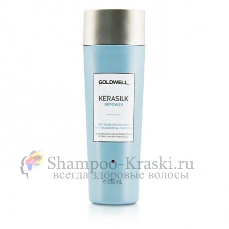 Шампунь мягкий против выпадения волос - Goldwell Kerasilk Repower Anti-Hairloss Shampoo 250 мл