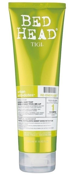 Шампунь для нормальных волос - уровень 1 - TIGI BH Urban Anti+dotes Re-Energize Shampoo 250 мл