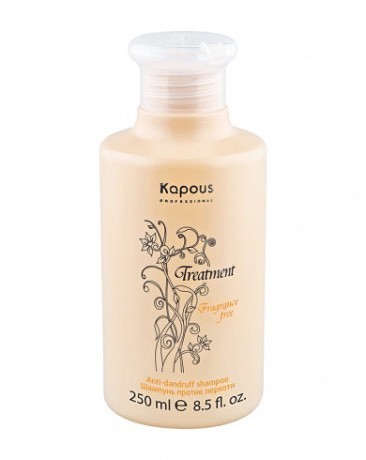 Шампунь против перхоти - Kapous Fragrance Free Treatment Anti-dandruff Shampoo 250 мл