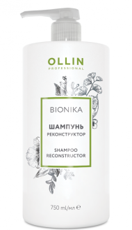 Шампунь реконструктор Ollin BioNika Reconstructor Shampoo 750 мл Шампунь реконструктор Ollin BioNika Reconstructor Shampoo 750 мл
