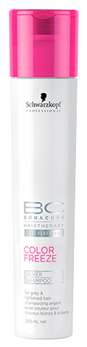 Шампунь придающий Сереристый оттенок волосам - Schwarzkopf Professional BC Color Freeze Silver Shampoo 250 мл Шампунь придающий Сереристый оттенок волосам - Schwarzkopf Professional BC Color Freeze Silver Shampoo 250 мл