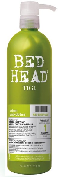 Шампунь для нормальных волос - уровень 1 - TIGI BH Urban Anti+dotes Re-Energize Shampoo 750 мл
