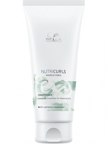 Кондиционер для волнистых и вьющихся волос - Wella Professional Detangling conditioner for waves & curls 250 мл